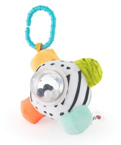 Sassy Mini Bumpy Ball Sensory Baby Rattle Ball