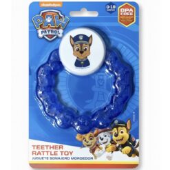 Nickelodeon Paw Patrol Chase Water Filled Baby Teether Rattle