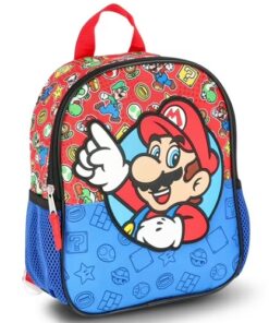 Super Mario Kids 11'' Toddler Mini Backpack - School Bag