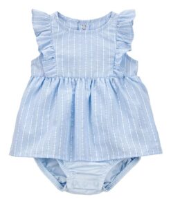 Carter's Child of Mine Baby Girl Dress, One-Piece, Sizes Newborn-12 Months