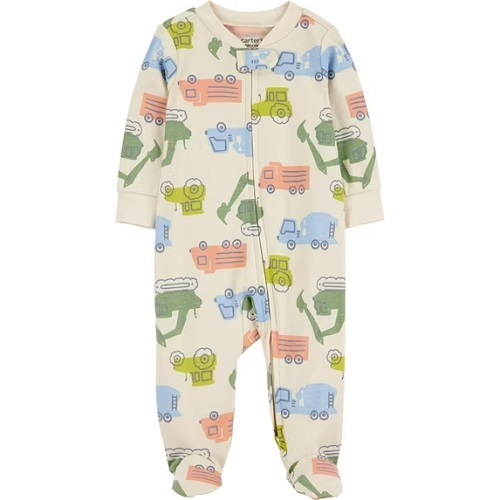 Carter’s Child of Mine Baby and Toddler Pajama, One-Piece, Sizes 12M-5T – Teal
