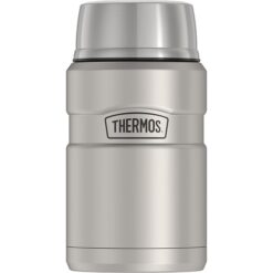 Thermos Stainless King™ 24oz Vacuum Insulated Folding Spoon Matte Stainless Food Jar