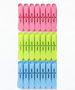 Plastic Clothing Pegs - Multi Pack