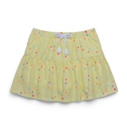 365 Kids by Garanimals Girls Print Tiered Scooter Skirt, Yellow Sizes 4-10