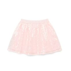 365 Kids by Garanimals Girls Sequin Skirt, Pink Sizes 4-10