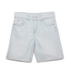 Wonder Nation Tween Girls Wide Leg Jeans Shorts, Light Blue Sizes 5-18