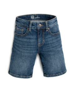 Wonder Nation Girls Fashion Denim Shorts, Dark Blue Jeans - Sizes 5-18