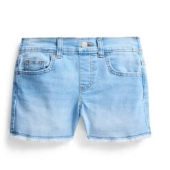Wonder Nation Girls Denim Core Shorts, Light Blue Jeans - Sizes 4-18 & Plus
