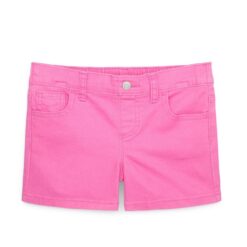 Wonder Nation Girls Denim Short, Pink Jeans - Sizes 4-18 & Plus