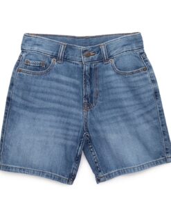 Wonder Nation Boys Denim Shorts, Medium Blue Jeans Sizes 4-16 Husky