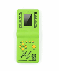 RetroPlay Handheld Brick Game - Lime Green