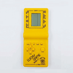 RetroPlay Handheld Brick Game - Yellow