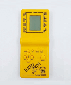 RetroPlay Handheld Brick Game - Yellow