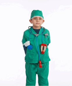 Career Day Kids Realistic Costume Play Set - Surgeon