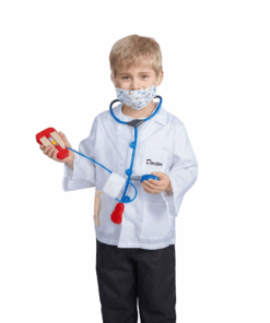 Career Day Kids Realistic Costume Play Set - Doctor