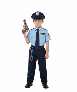 Career Day Kids Realistic Costume Play Set - Police