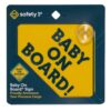 Safety 1st Baby On Board Sign, Yellow, Infant, Unisex