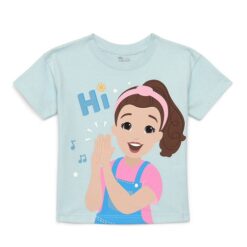 Ms. Rachel Toddler Graphic Crewneck Tee with Short Sleeves, Sizes 12M-5T