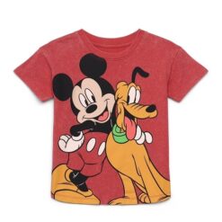 Mickey Mouse Toddler Graphic Crewneck Tee with Short Sleeves, Sizes 12M-5T