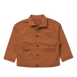 Modern Moments by Gerber Toddler Boy Workwear Shirt, Sizes 12M-5T - Brown