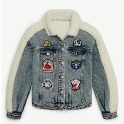 Justice x Snoopy Girls Jacket with Patches, Sizes XS -XLP