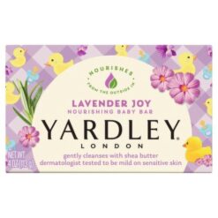 Yardley London Lavender Blossom with Shea Butter Nourishing Baby Bath Bar Soap - 113g (Copy)